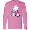 thumbnail image 3 of Inktastic Material Girl Westie Dog Long Sleeve T-Shirt, 3 of 5