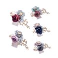 thumbnail image 4 of Boda Dama de honor Muñeca Flor falsa Flor de mano artificial Pulsera floral Pulsera de mujer Advancent JJ25182-04, 4 of 6