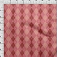 thumbnail image 4 of oneOone Georgette Viscose Medium Pink Fabric Check Sewing Craft Projects Fabric Prints By Yard 42 Inch Wide, 4 of 5