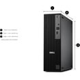 thumbnail image 6 of Dell Pro Slim QCS1250 SFF Desktop, Intel Ultra 7-265, 32GB DDR5, 1TB NVMe SSD,Nvidia Quadro T1000 8GB DDR6, WiFi 6E, BT, USB-C, HDMI/DP, Windows 11 Pro, Small Form Factor Business PC – Black, 6 of 7