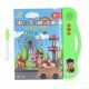 thumbnail image 2 of French Sound Book Children English Read Music Interactive Learning Book Educational Toy Birthday GiftGreen, 2 of 4
