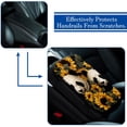 thumbnail image 5 of Panda Soft and Comfortable 12.5x8.2 Inch Furry Printed Car Armrest Cover - Car Armrest Mat - Armrest Cover, 5 of 6