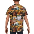 thumbnail image 5 of Wukai Welcom Fall Youth Unisex Short Sleeve T-Shirt for Boys, Girls, Teens, and Kids-X-Small, 5 of 7