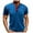 Blue, variant on Xihbxyly Mens T-Shirts Soft Fitted Tees Crew Neck Short Sleeve Button Workout Shirts Tops Casual Stylish Solid Regular Fit Oversized Tshirts for Men Simple for Men