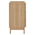 thumbnail image 2 of Modway Render 3-Drawer Modern Particleboard Wood Bachelors Chest in Oak, 2 of 6