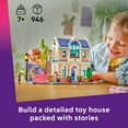 thumbnail image 4 of LEGO Friends Liann’s Family House Building Toy for Girls & Boys - Pretend Play Set for Kids, Ages 7+ - W/4 Minidolls, 2 Toy Pet Figures, & Doll House Accessories - Gift Idea for Birthdays - 42687, 4 of 8