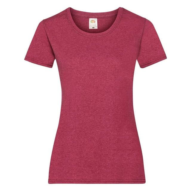 Fruit Of The Loom T-Shirt à Manches Courtes Lady-Fit Valueweight pour Dames/femmes