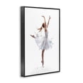 thumbnail image 3 of Stupell Industries Eclectic Graceful Ballerina in White Black Framed Giclee Art, 12 x 18, by Ramona Murdock, 3 of 8