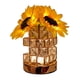 thumbnail image 1 of Girasol Lámpara de mesa de noche LED Luz de noche Mesa de comedor Lámpara de flores artificiales Brillo ajustable para Farmhouse Party Gabinete, 1 of 9