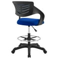 thumbnail image 3 of Thrive Mesh Drafting Chair - Blue, 3 of 5