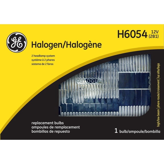 GE H6054 Halogen Sealed Beam Headlight