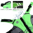 thumbnail image 5 of VIVAGLORY Dog Life Jacket Vest for Swimming, Sports Style, Bright Green, XLarge, 5 of 6