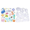thumbnail image 3 of Qisuw Ocean Cutting Dies DIY Scrapbooking Album Children Adults Making Supply, 3 of 8