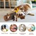 thumbnail image 3 of IFOYO Christmas Hide and Seek Dog Toys, Durable Interactive Squeak Puzzle Puppy Toys, Squirrel, 3 of 7