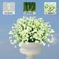 thumbnail image 2 of Coolmade 10pcs White Flowers Artificial Calla Lily Silk Flowers 14" for Home Kitchen & Wedding, 2 of 8