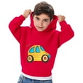 thumbnail image 3 of Sudadera con capucha para bebé, niño y niña, sudadera informal con estampado para bebé, regalo para niña, blusa, 3 of 5