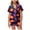 a30-Dark Purple, variant on KPOPLK Girls Short Sleeve Halloween Pajamas Set for Kids Cute Print Collared Tops and Shorts Pjs Set Satin Silk Lightweight Kids Halloween 2 Pieces Outift,Size 4-5 Years