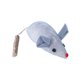 thumbnail image 1 of Juguete para gatos Ratón de simulación Gato Menta Polygonum de madera Divertido palo para gatos Autofelicidad y alivio del aburrimiento Gato Gato Menta Suministros para mascotas (gris), 1 of 8