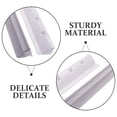 thumbnail image 3 of OULII 2Pcs Solar Panel Mounted Rack ABS White Support for RV and Boat, 3 of 8