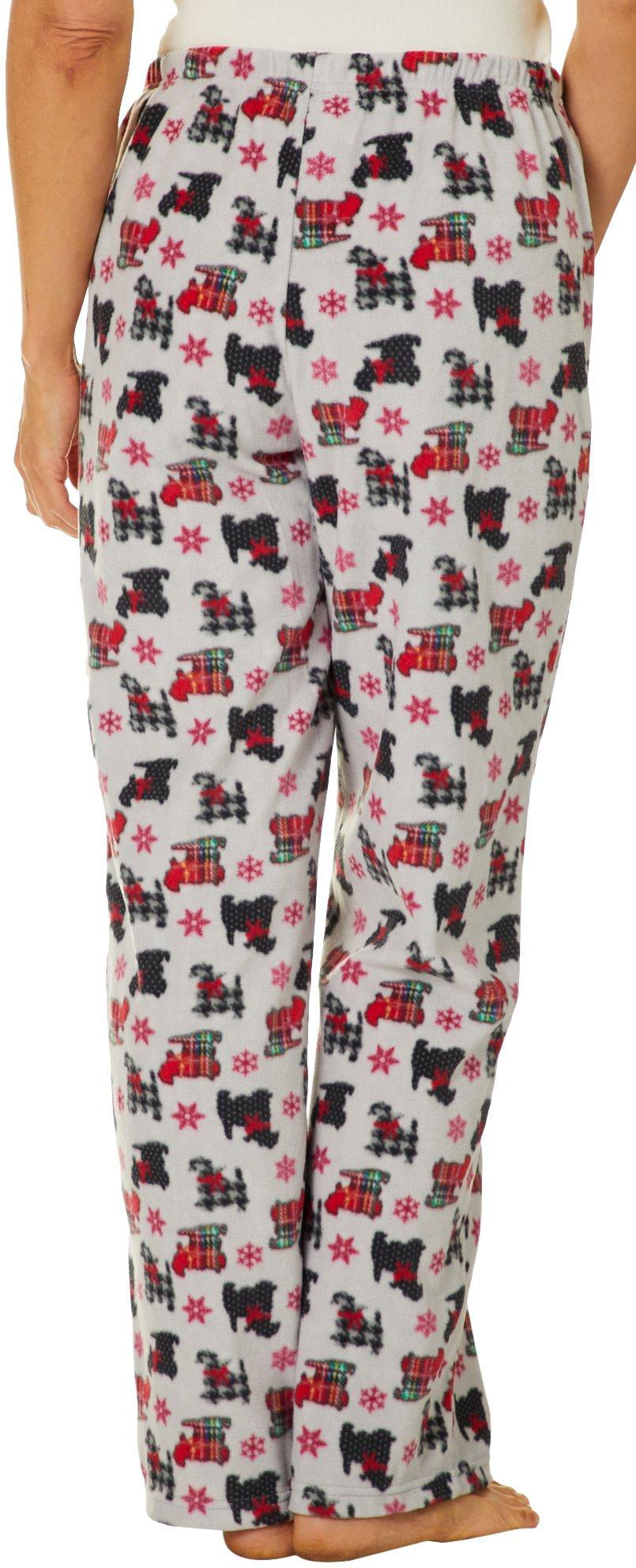 Goodnight Kiss - Goodnight Kiss Womens Scottie Pajama Pants - Walmart ...
