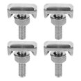 thumbnail image 3 of T-Bolt Stainless Steel Automotive Repair Electrical Clamps Car Owners 2.8X2.2cm 4Pcs, 3 of 3