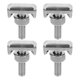 thumbnail image 2 of Auto Stainless Steel T-Bolt Car Battery Parts Easy Installation 4Pcs, 2 of 3