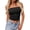 Black, variant on Women Tube Tops Strapless Going Out Crop Top Spring Fashion Y2K Summer Bandeau Shirt Beach Vacation Clothes