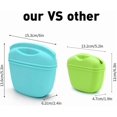 thumbnail image 2 of Silicone Dog Treat Pouch, Updated Portable Pet Training Bag With Waist Clip And Automatic Magnetic Button, Moisture-proof Storage Bag For Dogs And Cat, 2 of 4