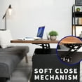 thumbnail image 6 of VIVO Steel Coffee Table Lift Mechanism Hinges (x2), Pneumatic Assisted Lift, 6 of 8