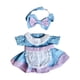 thumbnail image 1 of Ropa de Muñeca de peluche de 20 cm para vestir cómoda elegante para niñas y niños regalo de bricolaje accesorios para fotos falda azul violeta perfecl, 1 of 8