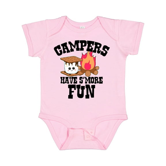 Inktastic Campers Have Smore Fun Boys or Girls Baby Bodysuit