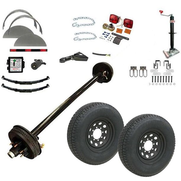7000 lb Dexter Single Axle Trailer Parts Kit 7K Capacity HD