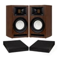 thumbnail image 1 of Fluance Ri71 Reference Powered Bookshelf Speakers with High Performance AMT Tweeters, 5” Drivers, 120W Amplifier, HDMI, Bluetooth, RCA & Subwoofer Out with Foam Isolation Pads, 1 of 8
