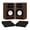 Walunt, variant on Fluance Ri71 Reference Powered Bookshelf Speakers with High Performance AMT Tweeters, 5” Drivers, 120W Amplifier, HDMI, Bluetooth, RCA & Subwoofer Out with Foam Isolation Pads