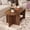 Brown A, variant on Wirrytor Lift Top Oval Coffee Table with Hidden Storage Compartment and Shelf for Living Room, Fluted Oval Center Tea Table with Wooden Lift-Top for Apartment, Small Space, Brown