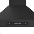 thumbnail image 4 of Forno Venezia 30 Inch Wall-Mounted Range Hood in Black with Touch Controls and Baffle Filters, 4 of 5