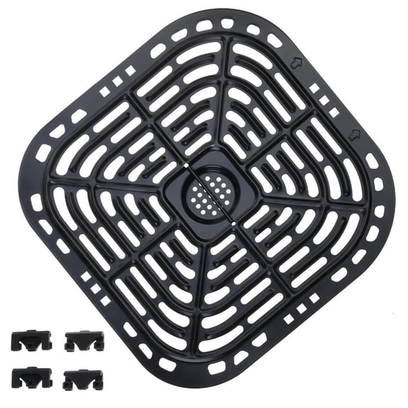 openup For 6QT Healthy Cooking Air Fryer Grill Tray Crisper Plate Stainless Steel