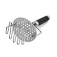 thumbnail image 2 of Potato Master Dual-Capa Handheld Sujetal Sujetador Terreno Mashing Tool Herramienta Cocina Cocina Inevent HA047913-00, 2 of 7