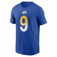thumbnail image 2 of Men's Nike Matthew Stafford Royal Los Angeles Rams Name & Number T-Shirt, 2 of 3