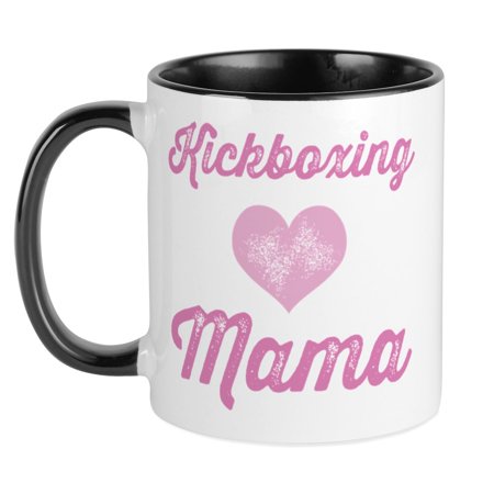 

CafePress - Kickboxing Mama Mug - Ceramic Coffee Tea Novelty Mug Cup 11 oz