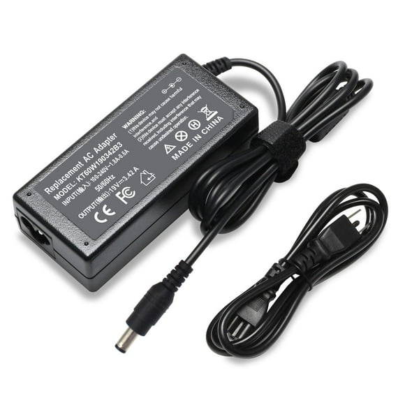 Cargador AC para portátil, 65 W, 19,5 V, 3,42 A, para Toshiba Satellite