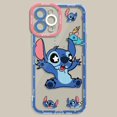thumbnail image 3 of Disney Stitch Cute Phone Case for Apple iPhone 15 Pro Max 13 14 Plus 12 Mini 11 Pro XR 8 SE 7 6S XS MAX Shockproof Armor Cover, 3 of 5