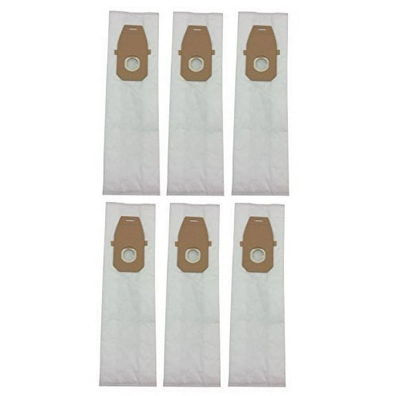(6) Vacuum Bags for Compatible with Hoover Type Q HEPA Platinum, Allergen AH10000, UH30010COM