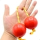 thumbnail image 3 of Ritmo africano doble agitador de una sola mano instrumentos de percusión para amantes principiantes (Rojo-2 juegos) XianweiShao 8390615106351, 3 of 3