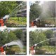 thumbnail image 5 of Pistola de Riego, 8 Modos de Riego Pulverizador de Jardín Multifuncional, Pistola Pulverizadora de Plástico Cómoda, Lavado de Autos Ideal, Césped y Riego de Jardín, Gris/Naranja, 5 of 5