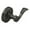Oil Rubbed Bronze, variant on Deltana PRLLR4U10BLH Lacovia Left Handed Single Dummy Door Leverset - Bronze