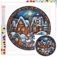 thumbnail image 1 of Kit Con Cuentas Cuadradas 5D DIY Muñeco Nieve Navidad Del 45x45cm, 1 of 9