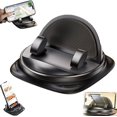 thumbnail image 1 of Autocraze,Clockwiset.Com Soporte para teléfono,Soporte para teléfono en el sentido de las agujas del reloj,Soporte para teléfono estable en el sentido de las agujas del reloj para automóvil,Soporte pa, 1 of 7