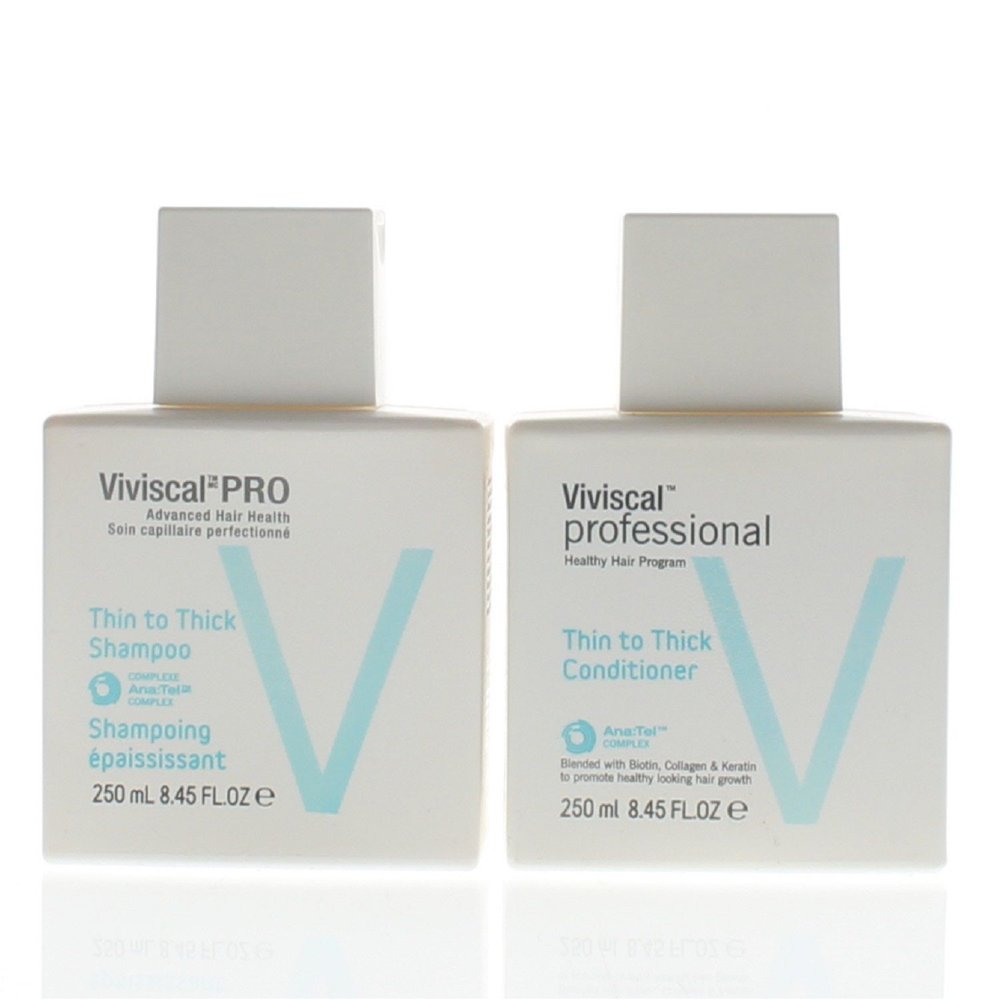 Viviscal Professional Thin To Thick Shampoo 250 And Conditioner 250ml Combo