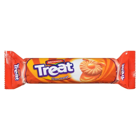 Britannia Orange Cream Treat, Indian cookies